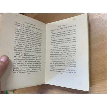 1905 1ST EDITION ELINOR GLYN "THE VICISSITUDES OF EVANGELINE" HARDBACK BOOK (P4)