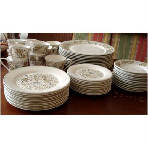 Spode Milkwood Lot Bone China Vintage c1960 Y8192 Floral plates cups Dinnerware