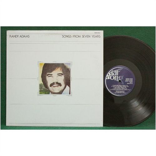Randy Adams - Songs from Seven Years - SSR 0012 - NM