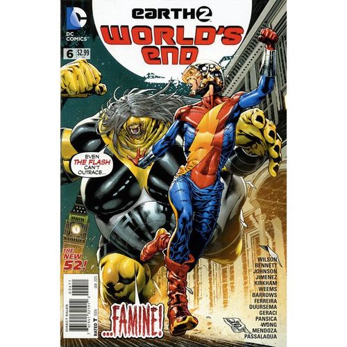 Earth 2: World's End (2014) #6 "Returns" DC Comics The Flash Hawkgirl APOKOLIPS