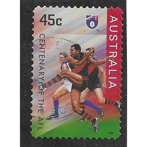 AUS 1996 45c(S/A) 'CENTENARY OF THE AFL' FINE USED (EBID63-064)