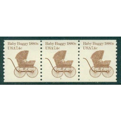 1902 7.4c Baby Buggy Very Fine MNH Dry Gum PNC 2/3 A02072