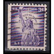 Used 1035 3c Statue of Liberty Very Fine BPS KA5754