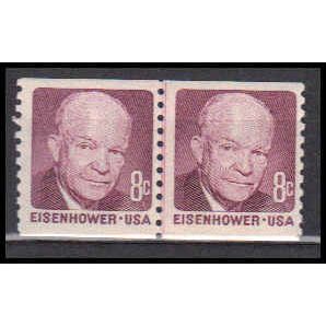 1402 8c Dwight Eisenhower Fine MNH CLP CA0103