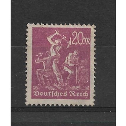 Germany.SG252 20m Miners (Purple).Mounted Mint.Nov21