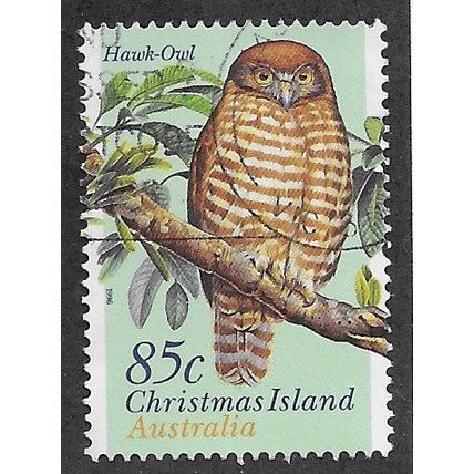 CKI 1996 85c HAWK OWL' FINE USED (EBID76-620)