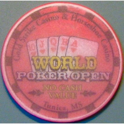 Gold Strike/Horseshoe. NCV Casino Chip. Tunica, MS. G45.