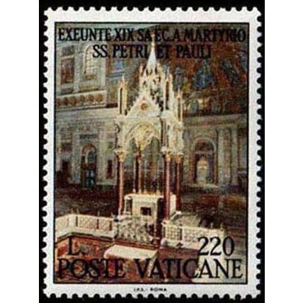 Vatican 1967 Peter & Paul 220L MNH Stamp