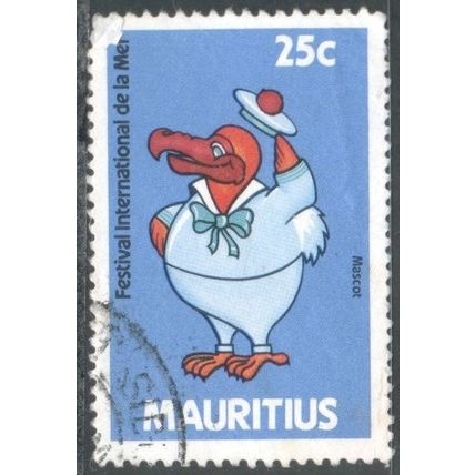 Mauritius stamps 1987 - 25c - Mascot - Festival of the Sea