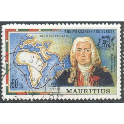 Mauritius stamps 1997 - 60c - Mahe de Bourdonnais