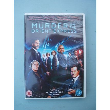 DVD Murder on the Orient Express Agatha Christie - 2017 Kenneth Branagh New