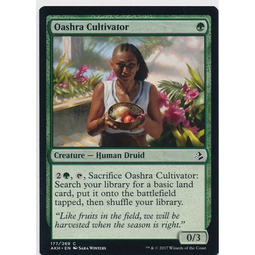 Magic the Gathering MTG Amonkhet 177/269 Oashra Cultivator