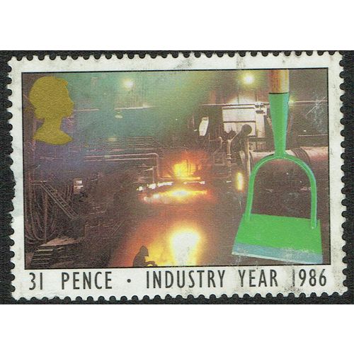 1986 Industry Year 31p Multicoloured SG1310 AvU
