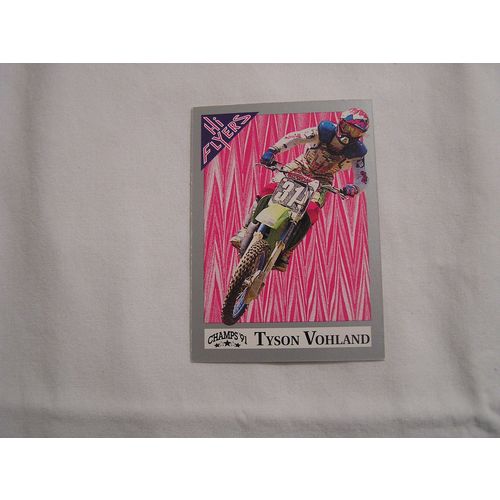 Tyson Voland 1991 Champs Hi Flyers Motocross NO. 113