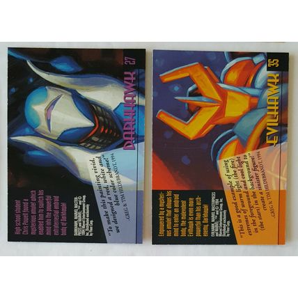 Marvel masterpieces 1994 card lot 8 cards in EX/NM+ Condition w/ Cable,Gambit...