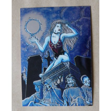Lady Death All-Chromium Base trading Card # 58 (C) 1994 Chaos Krome comics