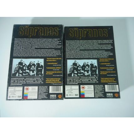 Sopranos 31 DVD Set Ar3 Volym 1.4 Avsnitt 1.13 Hindi Cantonese Mandarin English
