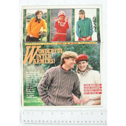 Woman's Weekly pull-out Wonderful Winter Warmers!