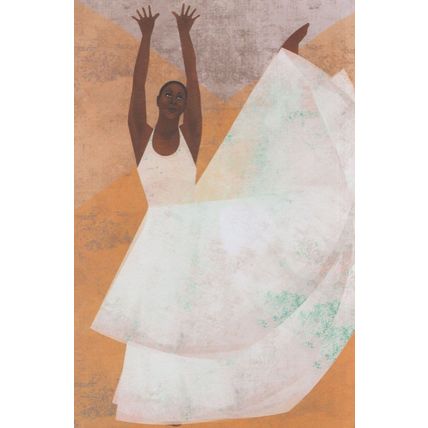 Judith Jamison USA African American Coreographer Dancer Postcard