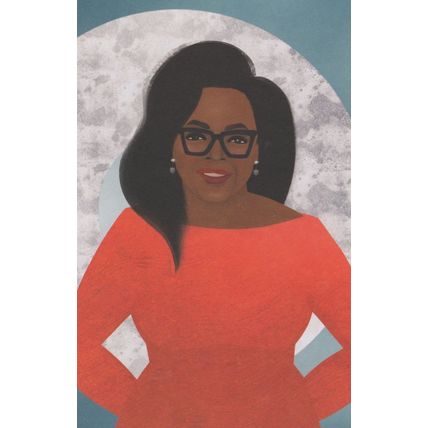 Oprah Winfrey Reality TV Philanthropist Media Mogul Postcard