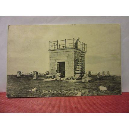 THE HOSPICE, GRANGE-OVER-SANDS, Cumbria used antique postcard 1912 pm =
