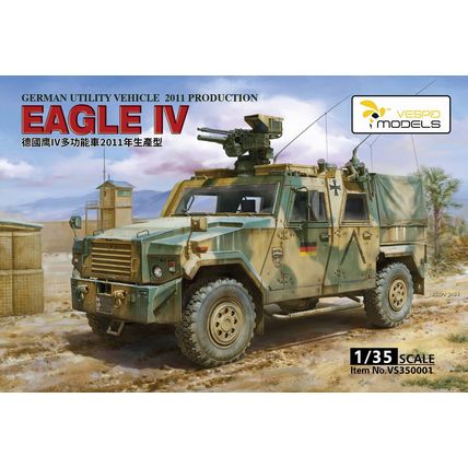 Vespid VS3500 German Utility Vehicle 2011 Production Eagle IV Deluxe Edition1:35