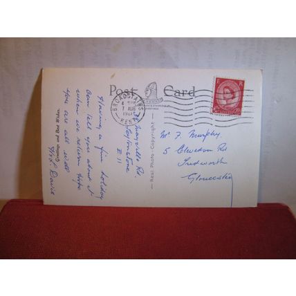 HARBOUR & MAIN BAY, BROADSTAIRS, KENT used postcard RP by Shoesmith 1961 pm =