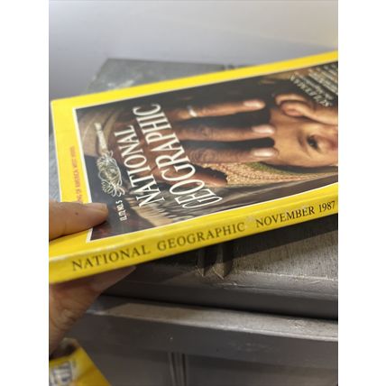 National Geographic Magazine November 1987 Süleyman Vintage Collectable g