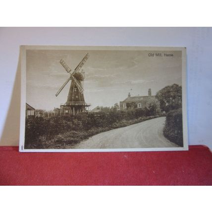 OLD MILL, HERNE, KENT. unused vintage postcard =