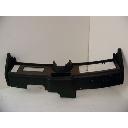 1976 CHRYSLER CORDOBA A/C INSTRUMENT CLUSTER SURROUND & LOWER DASH PLASTIC OEM