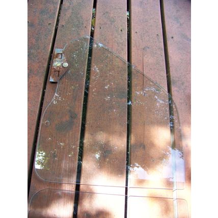 1963 PLYMOUTH VALIANT 2 DOOR SEDAN DOOR & QUARTER PANEL SIDE GLASS OEM 4 PCS