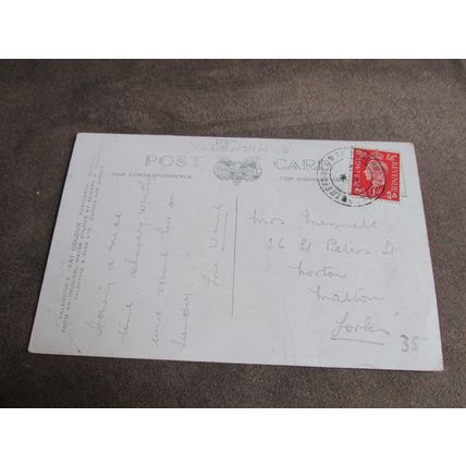 Valentines Art Postcard -Horse Shoe Pass Llangollen - Artist E. Thompson A665