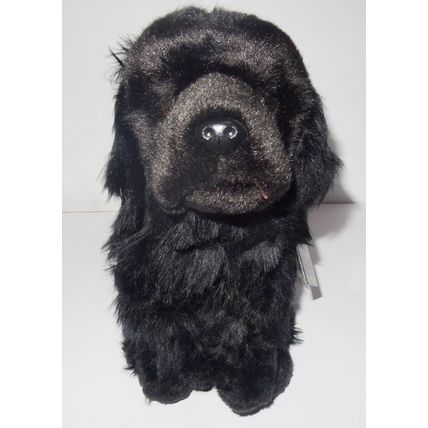 Newfoundland 12" toy dog as it is, personalised, gift wrapped, 3 options