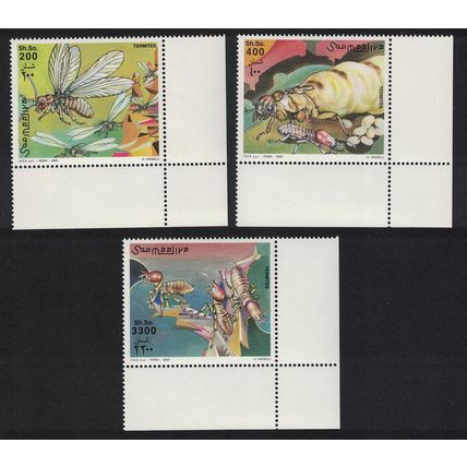 Somalia Termites 3v Corners 2003 MNH