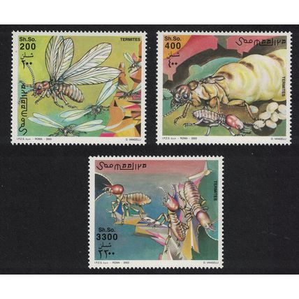 Somalia Termites 3v 2003 MNH