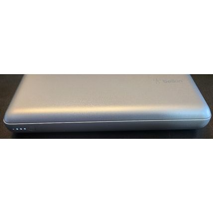 Belkin BoostCharge Pro Power Bank 20K Portable Battery Charger 15W - Silver