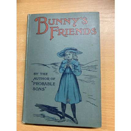 RARE* c1920s AMY LE FEUVRE "BUNNY'S FRIENDS" FICTION ILLUSTRATED BOOK (P3)