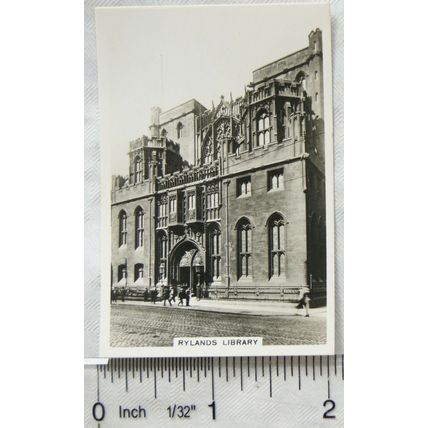1936 Senior Service Sights of Britain No. 38 Rylands' Library, Manchester