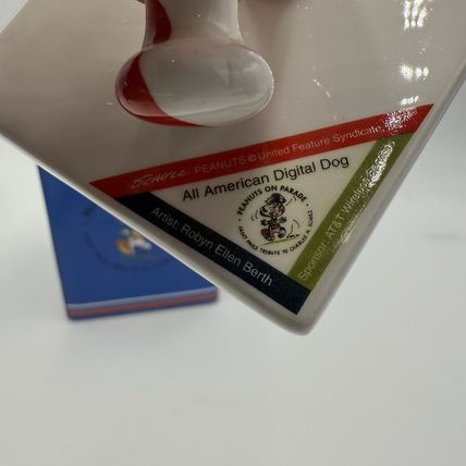 Westland Giftware Peanuts On Parade Snoopy All American Digital Dog Figurine Box