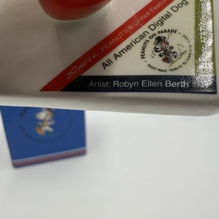 Westland Giftware Peanuts On Parade Snoopy All American Digital Dog Figurine Box