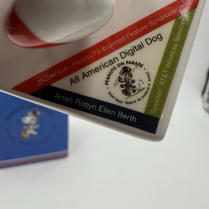 Westland Giftware Peanuts On Parade Snoopy All American Digital Dog Figurine Box