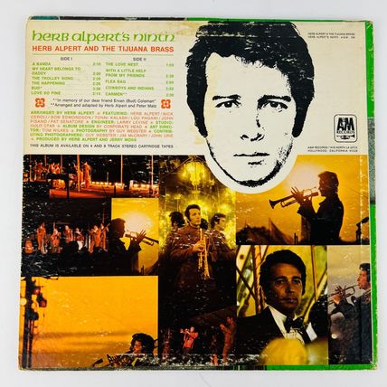 Herb Alpert And The Tijuana Brass – Alpert's Ninth Vinyl LP Record Album SP-4134