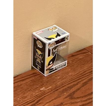 Funko Pop! Marvel: Wolverine #1363 Facsimile Laser Autographed (Box & Protector)