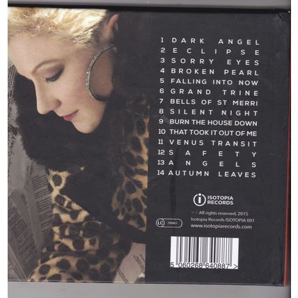Constance Hauman : Falling Into Now. (2015) CD Album. Book style CD.