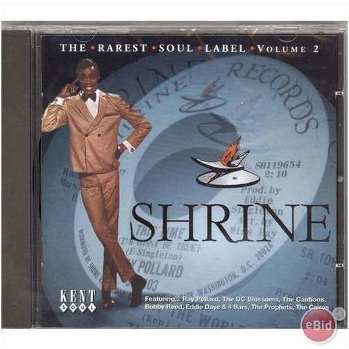 SHRINE The Rarest Soul Label Vol2 Northern Soul Kent CD