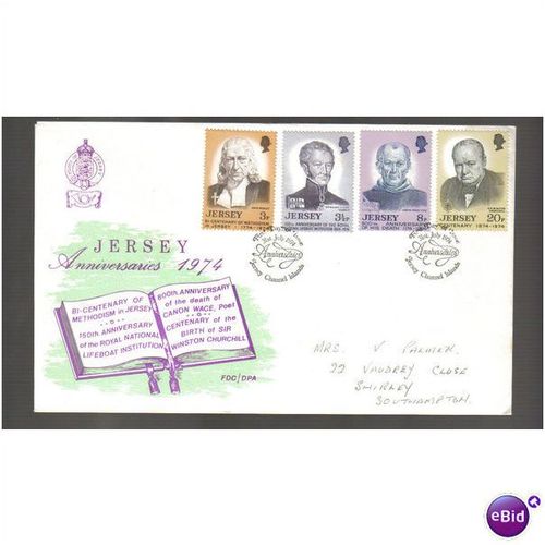 1974 GB JERSEY ANNIVERSARIES