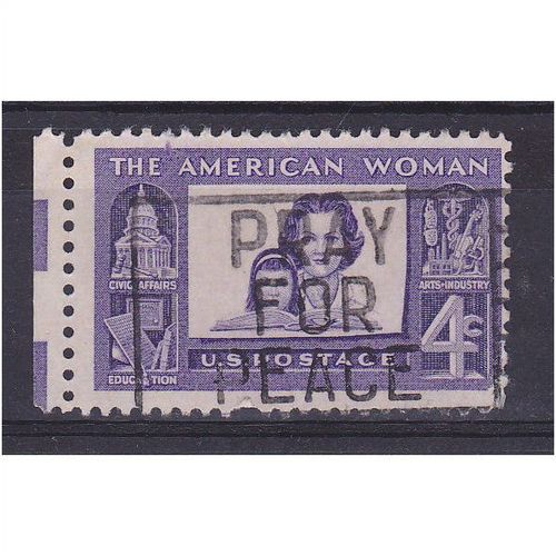 American Womanhood Commemoration stamp.Fine Used.