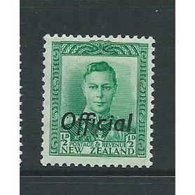new zealand stamp official sgo134 sg sgo134 hm a
