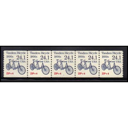 2266 24.1c Tandem Bicycle Fine MNH Dry Gum PNC 1/5 X1357