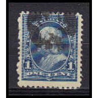 Used 247 1c Benjamin Franklin Just Clears RA0931